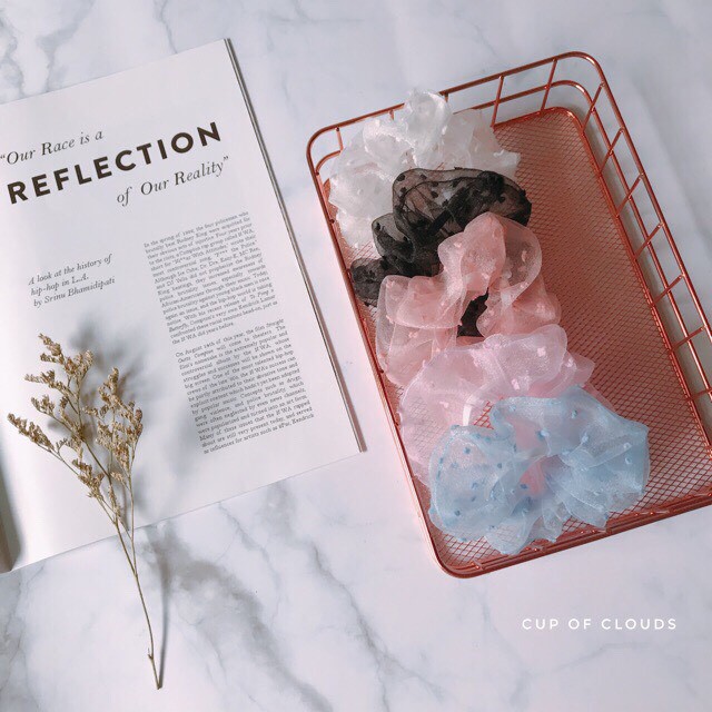 ❤️ HÀNG HOT ❤️ Chun buộc tóc scrunchies Hàn Quốc ( Giao ngẫu nhiên )