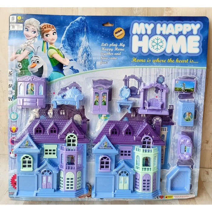 Mô Hình Đồ Chơi Ngôi Nhà Trong Phim Frozen Bp 9667