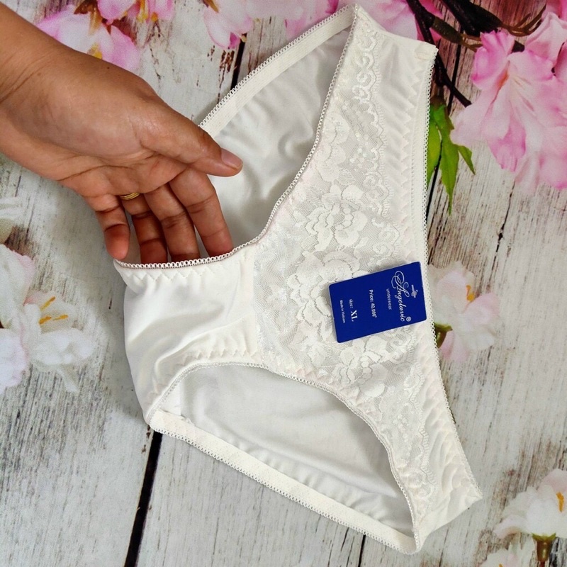 QUẦN LÓT THUN LẠNH PHỐI REN Hàng Việt Nam- siêu mịn- lẻ 1 cái