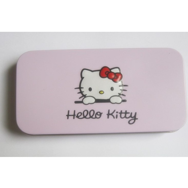 Bộ 7 cọ trang điểm họa tiết Hello Kitty