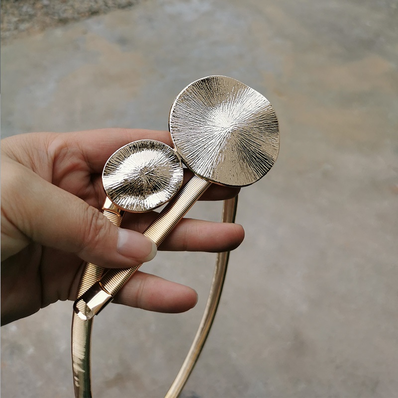 Thắt lưng dây lưng kim loại phong cách Vintage dễ thương