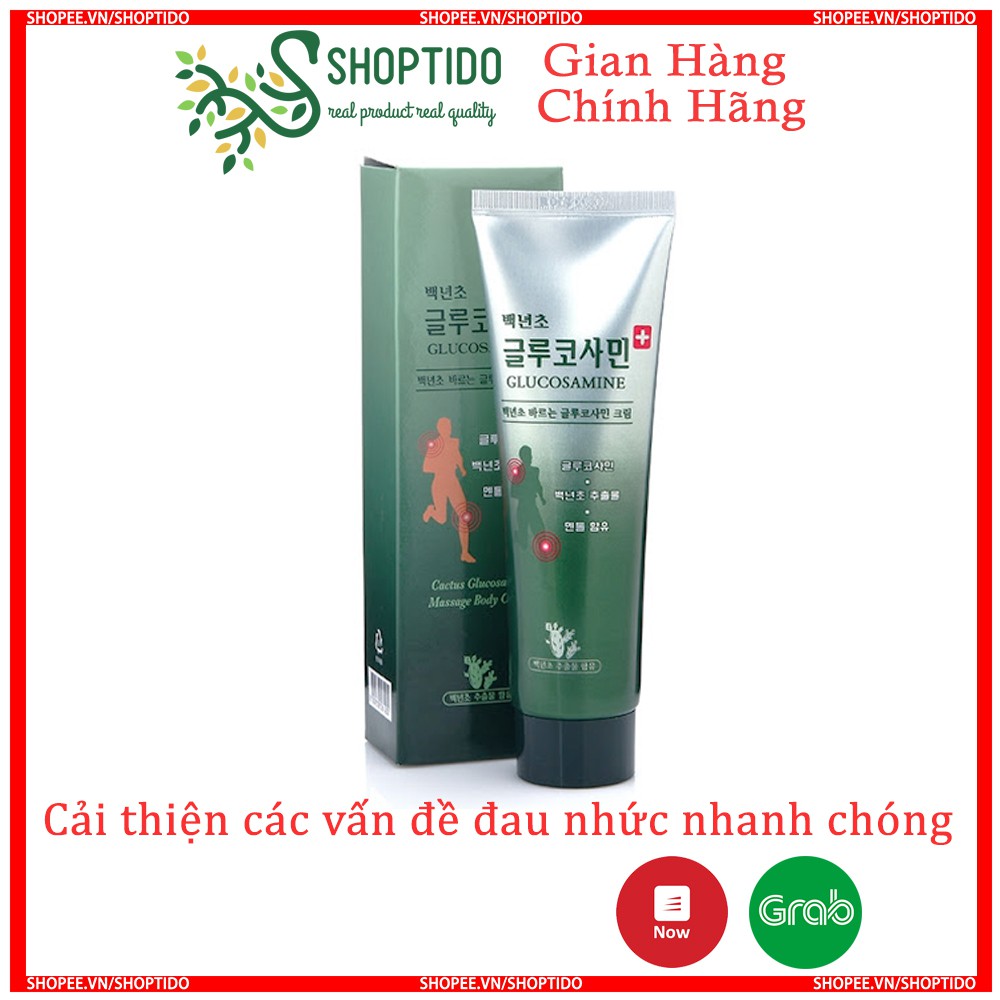 Dầu xoa bóp, dầu lạnh Hàn Quốc Glucosamine giảm nhanh các cơn đau nhức 150ml NPP Shoptido