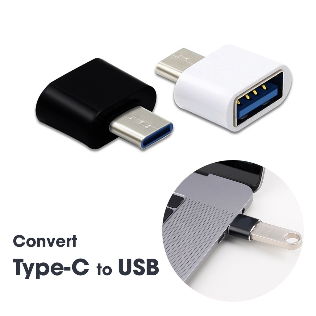 Hạt chuyển đổi OTG từ Typc-C sang cổng USB giành cho Macbook, điện thoại, máy tính bảng (PKL03) | BigBuy360 - bigbuy360.vn