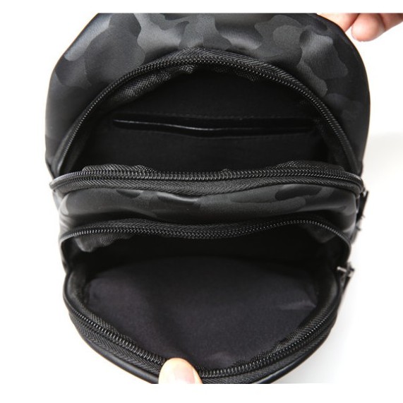 Túi đeo chéo, da PU cao cấp, họa tiết Camo, rằn ri | BigBuy360 - bigbuy360.vn