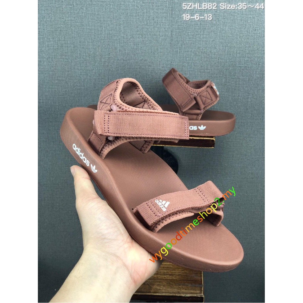 Giày xăng đan Adidas thiết kế đơn giản thời trang cho nữ size 35-40