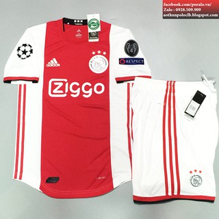 BỘ ÁO ĐẤU AJAX BẢN PLAYER CAO CẤP 2019/20 - MÃ SP : AD_AJAX1920_HOME_SF