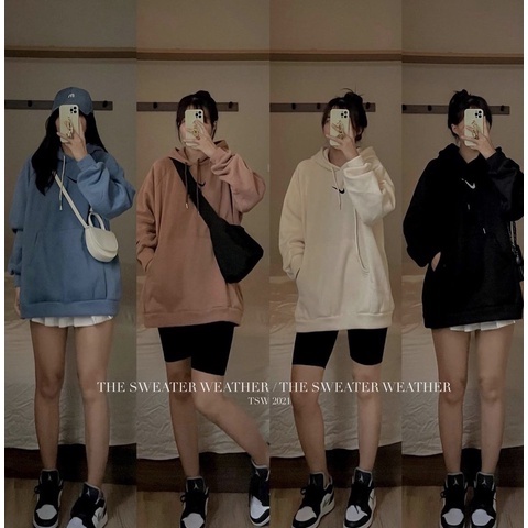 Áo Khoác Hoodie NICE Form Rộng Nam Nữ Unisex Ulzzang HD06