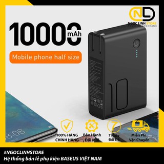 Củ sạc kiêm sạc dự phòng Baseus 10000mah - sạc nhanh Q.C 3.0