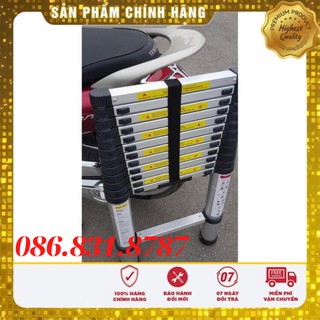 [Giá Sập Sàn] Thang nhôm rút gọn 2m6. Thang nhôm gia đình