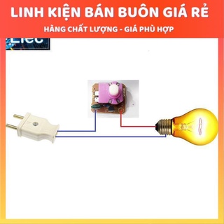 Diy Mạch Triết Áp Công Tắc Đèn Bàn