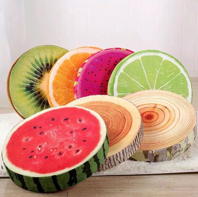 Gối hoa quả siêu xink. Hàng loại 1