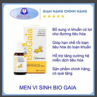 [Kèm quà tặng]BioGaia Protectis Drops - Men vi sinh nhập khẩu chính hãng từ Thuỵ Điển