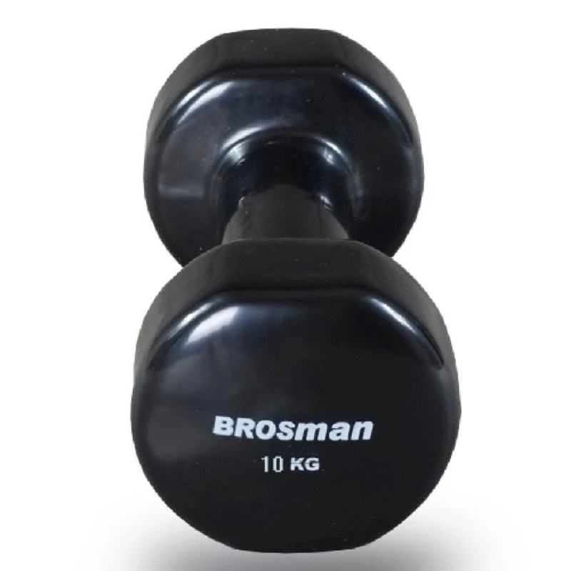 Tạ Sắt Brosman 10kg, tạ sắt tay cao cấp - QUYENSPORTS