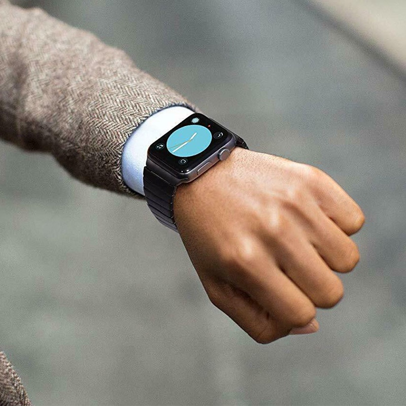 Dây Đeo Thay Thế Bằng Thép Không Gỉ 38 / 40 / 42 / 44mm Cho Apple Watch Series 5 4 3 2 1