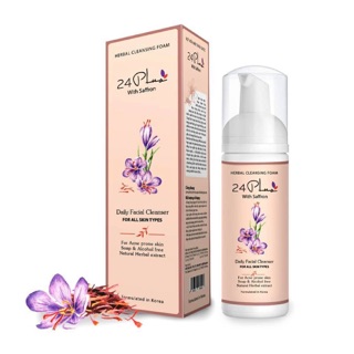 Bọt Rửa Mặt Saffron 24 Plus