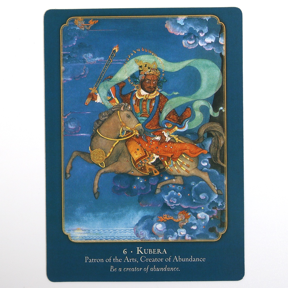 Bộ bài tarot ma thuật trò chơi dự đoán bói toán tương lai phong cách Buddha Wisdom Shakti Power
