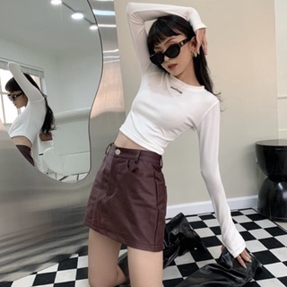 Váy da Leather Skirt - MOODSWINGS