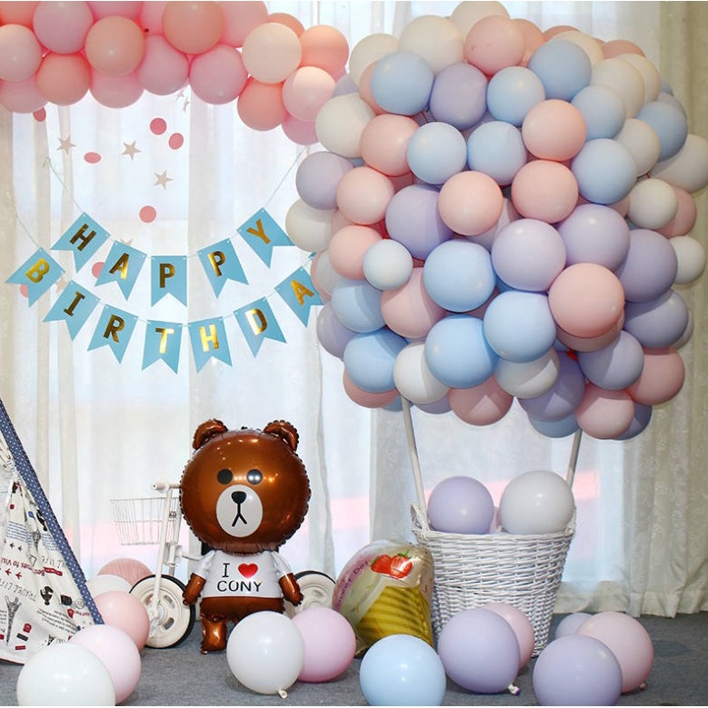 Cờ treo trang trí tiệc sinh nhật kích thước 15*18CM