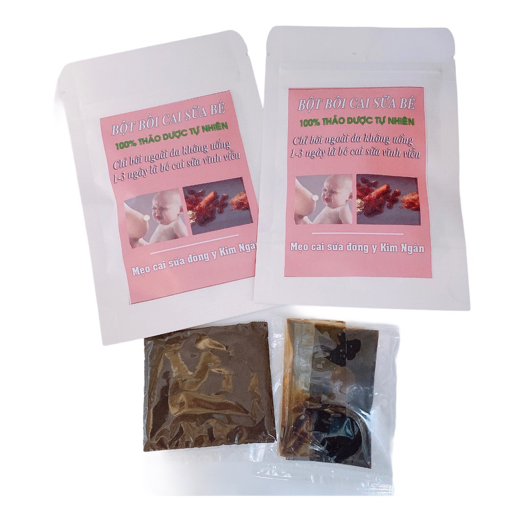 Bột  Cai Sữa Mẹo Gia Truyền Từ Thảo Dược Tự Nhiên (Được Kiểm Định An Toàn)_Shop Phúc Yến