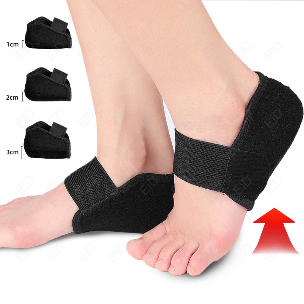 Đế Lót Giày Tăng Chiều Cao 2 / 3 / 5 cm Bằng Silicone Đàn Hồi Điều Chỉnh Được Cho Nam & Nữ