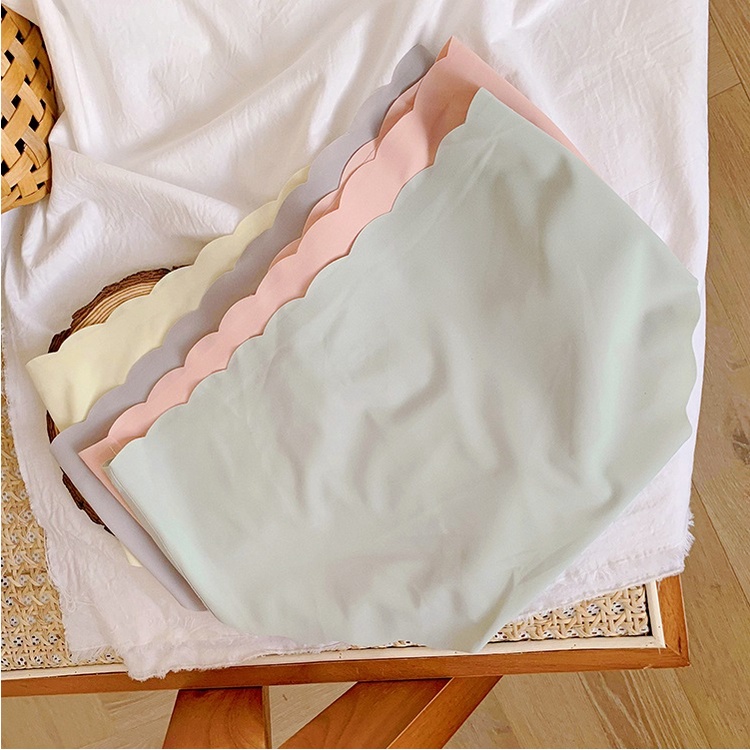 SET 4 QUẦN LÓT BẦU VÀ SAU SINH CẠP CHÉP SÓNG KHÔNG ĐƯỜNG MAY CHẤT LỤA BĂNG KHÁNG KHUẨN 85KG