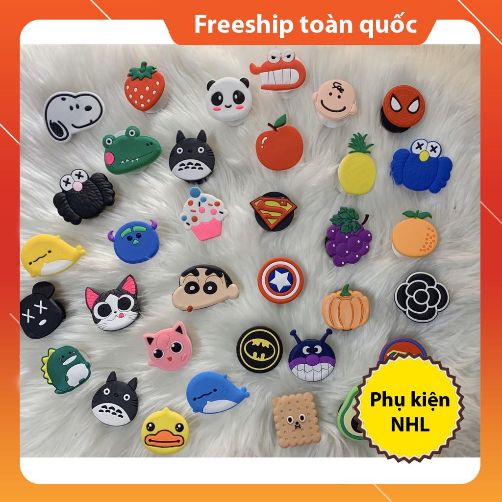 Giá đỡ Popsocket - đỡ điện thoại, quấn tai nghe (random)