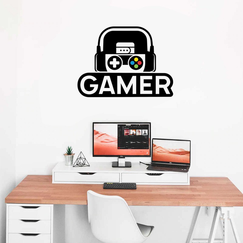 Hình Dán Tường Chủ Đề Game 02 | Hình Dán Trang Trí Quán Caffe, Quán Net, Trang Trí Phòng Ngủ, Phòng Khách