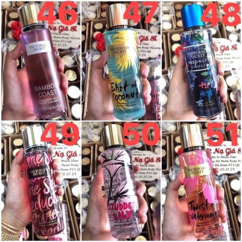 Đủ mùi - Xịt Victoria Secret 250ml. Kèm cảm nhận từng mùi hương | BigBuy360 - bigbuy360.vn