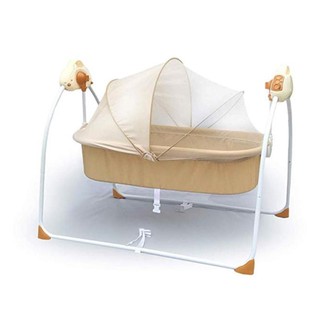 Nôi ru ngủ tự động có phát nhạc cho bé nghe