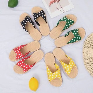 (DÉP XINH) DÉP QUAI NGANG CHẤM BI CHO CÁC CHỊ EM