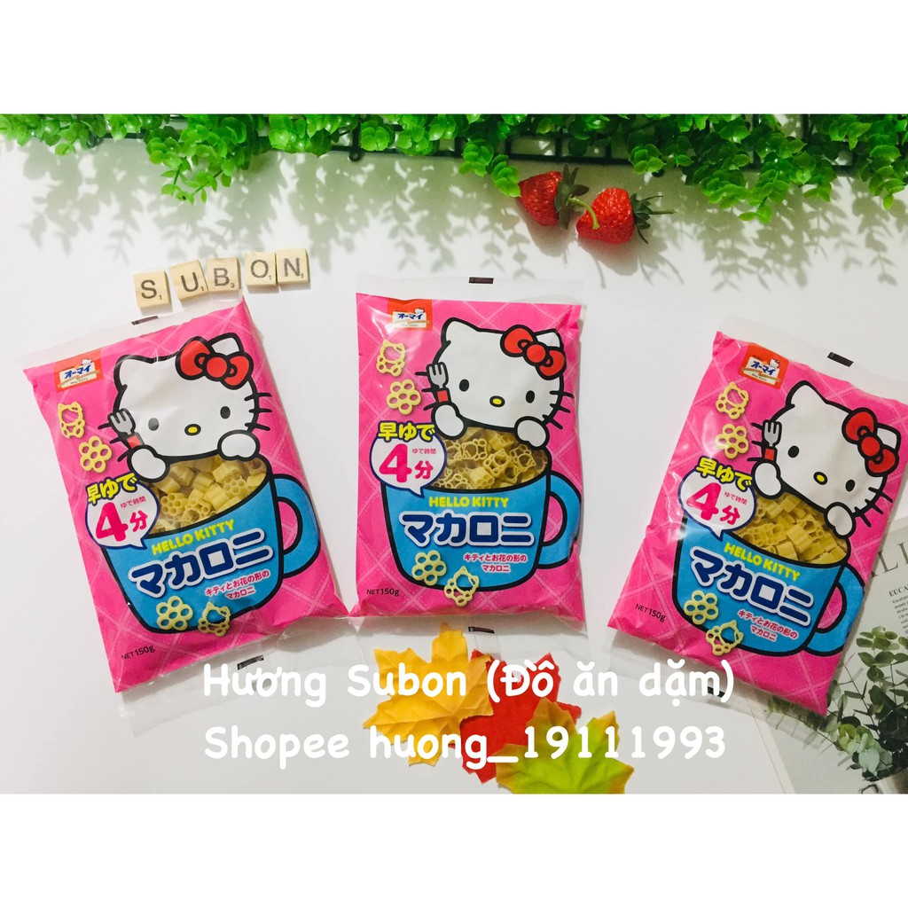 Nui Hello Kitty cho bé ăn dặm
