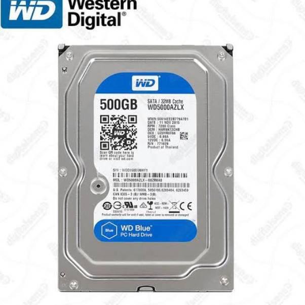 Ổ Cứng Rv 500gb Wd Sata Hdd Pc Hdd Cool