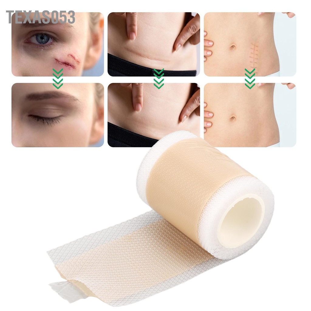 Cuộn Miếng Dán Sẹo Bằng Silicone Cấp Y Tế Thoáng Khí Có Thể Tái Sử Dụng