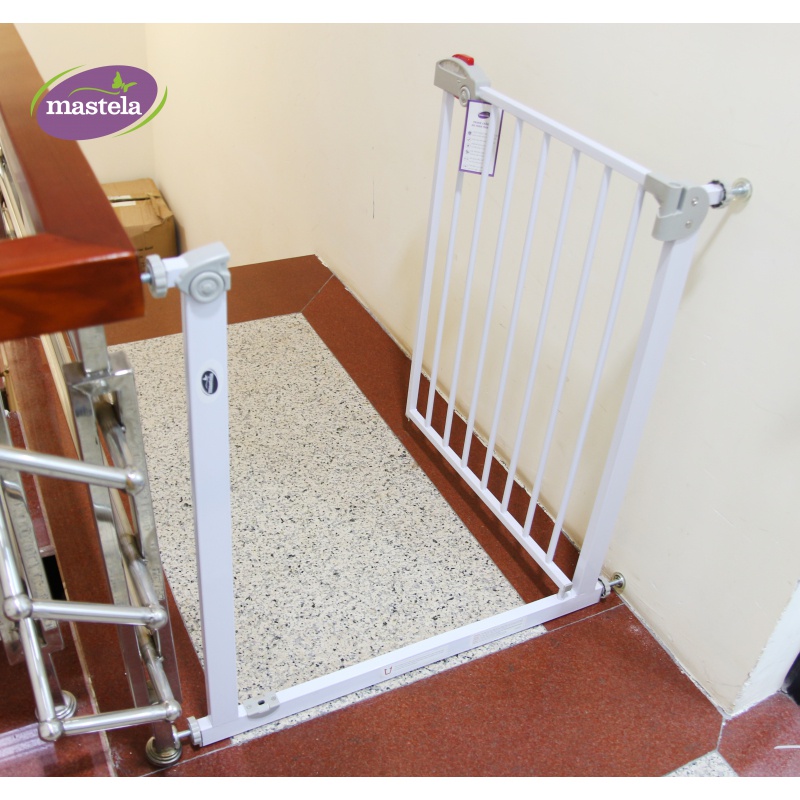 Thanh chắn cửa/cầu thang an toàn Mastela D04, 76cm kéo dài 83cm
