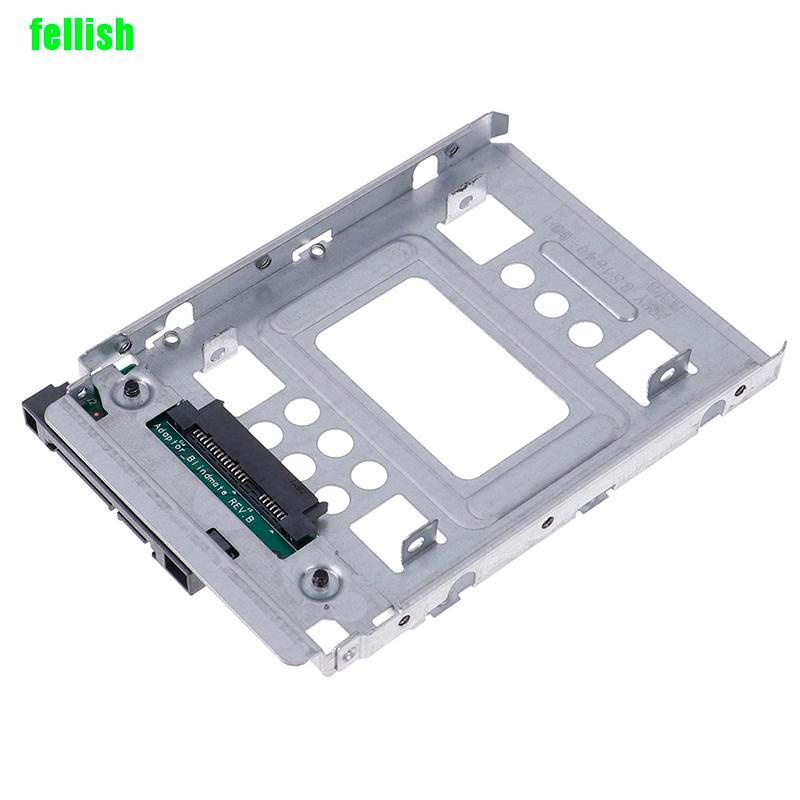 [Fellish] 2.5" ssd sas to 3.5" sata hard disk drive hdd adapter caddy tray hot swap plug Fei