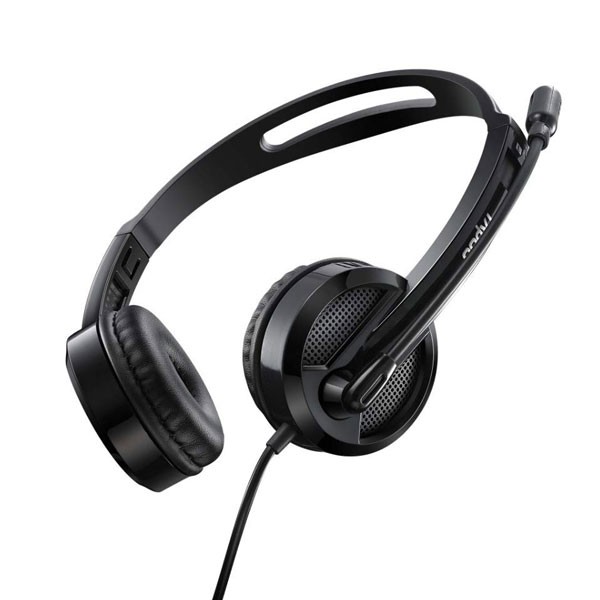 [Mã 2404EL10K giảm 10K đơn 20K] Tai nghe chụp tai On-ear Rapoo H120 - USB Stereo