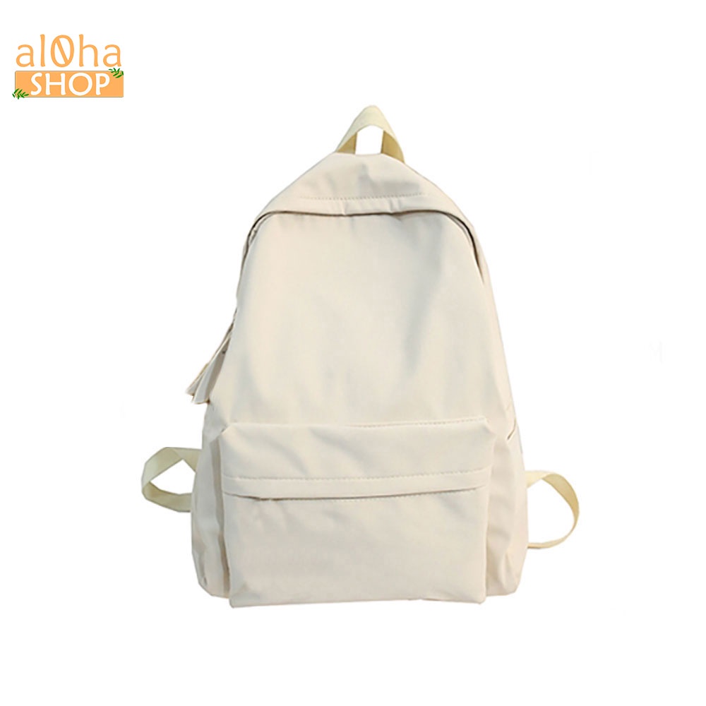 Balo - cặp sách Ulzzang Basic B0181 Size nhỏ đi học, đi làm, du lịch, đựng laptop Unisex nam nữ phong cách thời trang