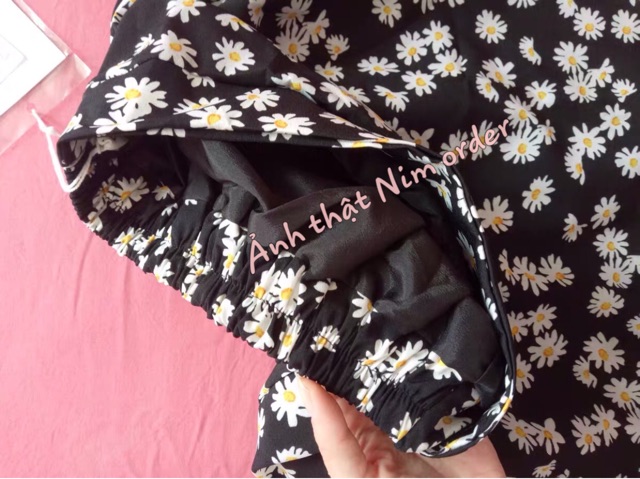 Chân váy hoa cúc daisy kèm hình thật | BigBuy360 - bigbuy360.vn