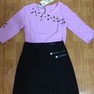 chân váy chữ a size s ely Hạnh Vũ