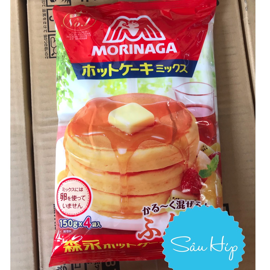 Bột làm bánh Pancake Morinaga Nhật Bản cho bé