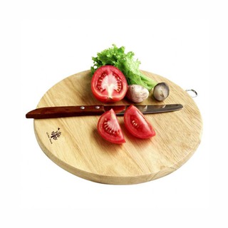 Thớt tròn có khoen - gỗ đức thành - 01051