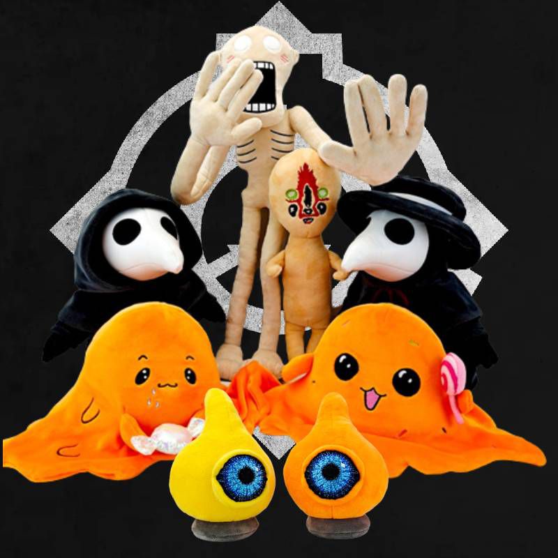 Kids Halloween Plague Doctor Series Scp Foundation Plush Doll Scp-999 Scp-049 Scp-131