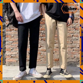 🆗 quần baggy nam nữ kaki ống suông unisex 👕👖