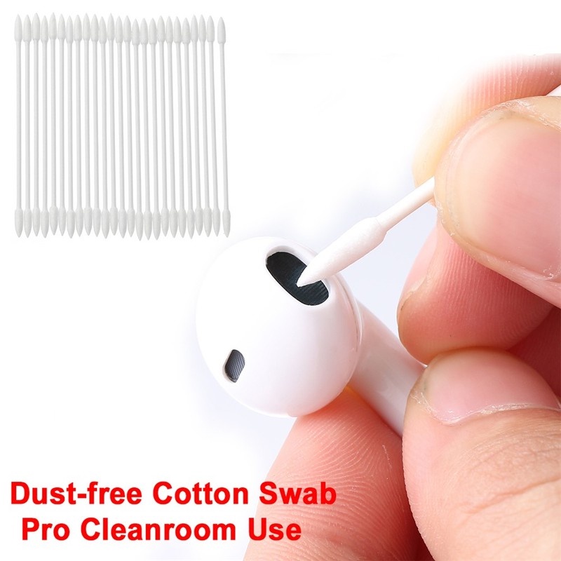 Set 25 Tăm Bông Hai Đầu 8Cm Dùng Một Lần Chất Lượng Cao Đa Năng Tiện Lợi Dễ Sử Dụng