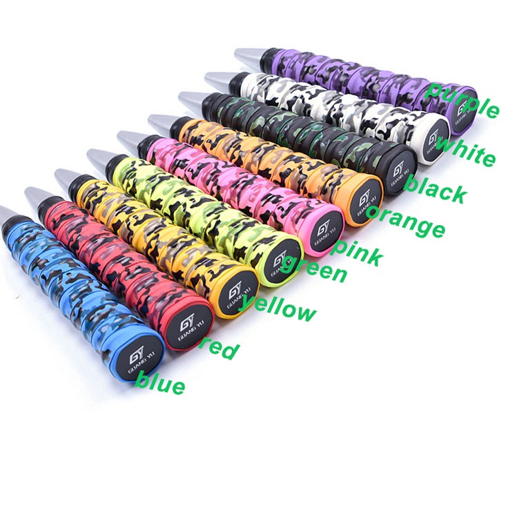 1 Băng Quấn Tay Cầm Vợt Cầu Lông / tennis Chống Trượt Họa Tiết Rằn Ri