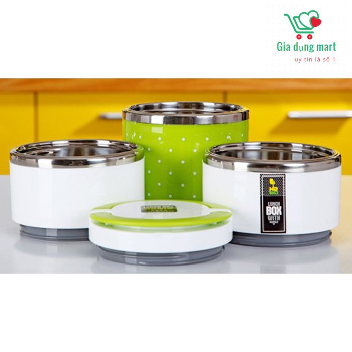 Cặp lồng cơm giữ nhiệt 3 tầng