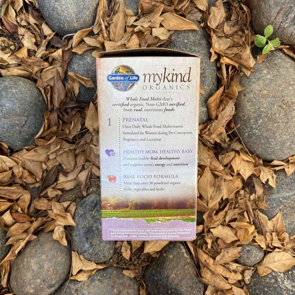 Viên vitamin bầu Garden of Life Mykind Organics Prenatal Once Daily tổng hợp từ thực vật hữu cơ