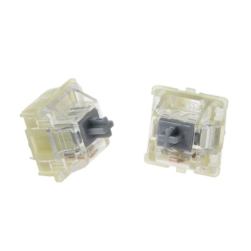 2Pcs Original Cherry MX RGB Silent Silver Switch 3Pin For Mechanical Keyboard