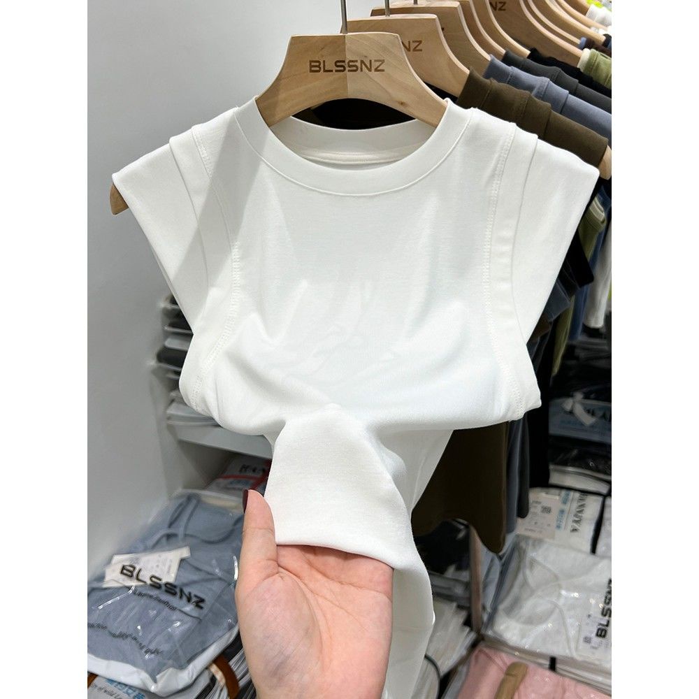 Áo Thun Thể Thao Không Tay Chất Liệu Cotton Dành Cho Nữ 2022