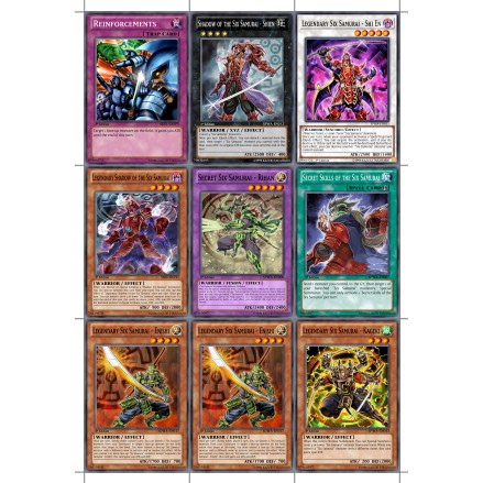 Bộ bài Six Samurai